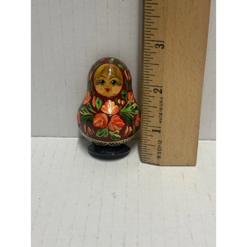 Russian Nesting Doll Look Refrigerator Magnet 2.5